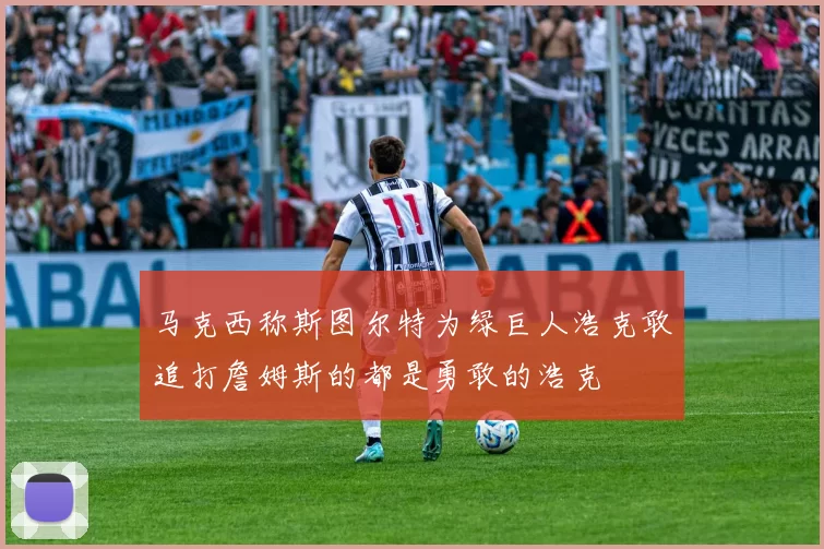 马克西称斯图尔特为绿巨人浩克敢追打詹姆斯的都是勇敢的浩克